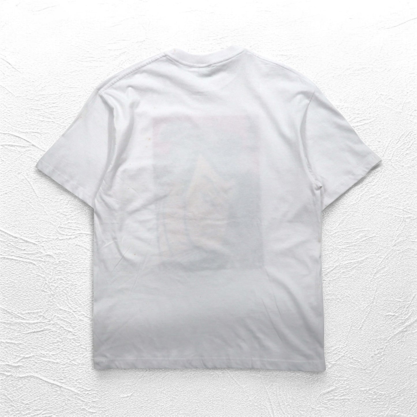 Japan Shine 浮世絵 プリント Tシャツ L ホワイト コットン 日本画 歌舞伎 尾上菊五郎
