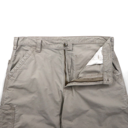 carhartt ダック地 ショート ペインターパンツ Canvas Utility Work Shorts ハーフパンツ XL ベージュ B147 メキシコ製