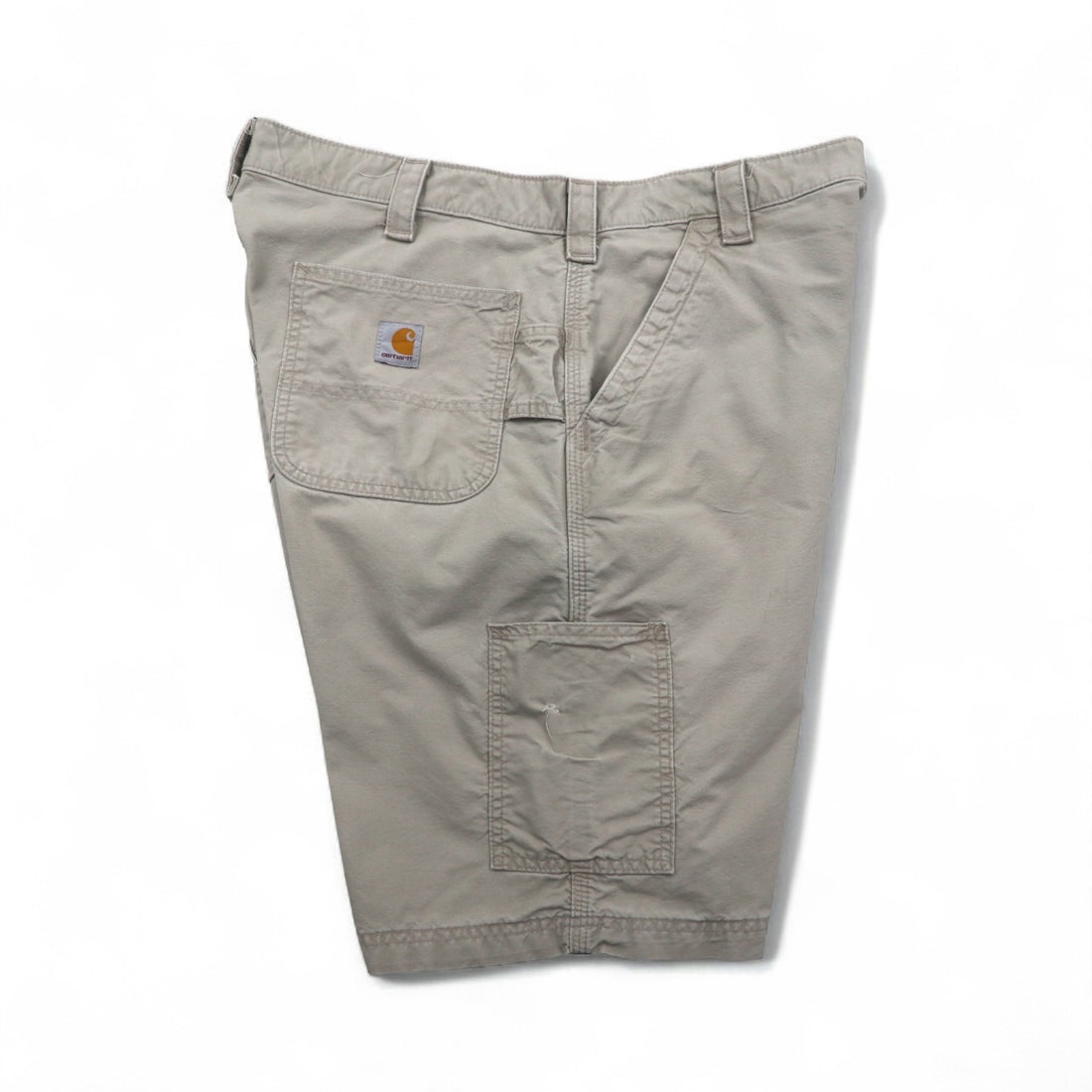 carhartt ダック地 ショート ペインターパンツ Canvas Utility Work Shorts ハーフパンツ XL ベージュ B147 メキシコ製
