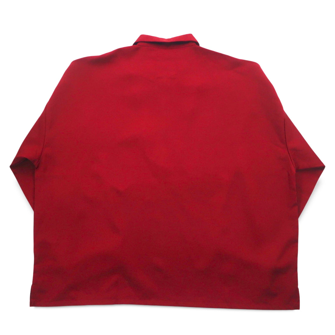 Unrelaxing Oversized Half-Zip Shirt FREE Bordeaux Polyester