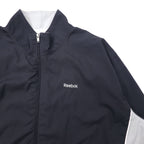 Reebok Track Jacket Jersey L Grey Polyester