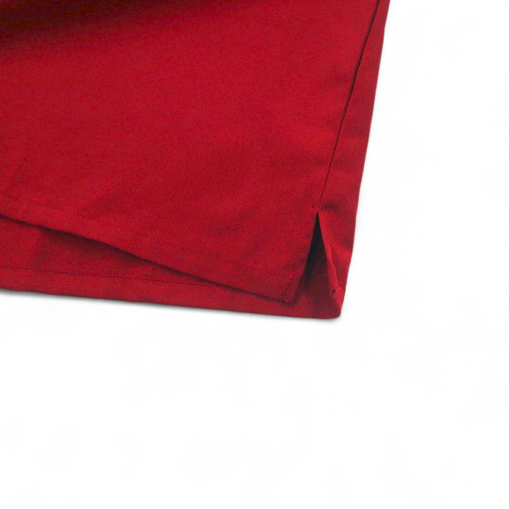 Unrelaxing Oversized Half-Zip Shirt FREE Bordeaux Polyester