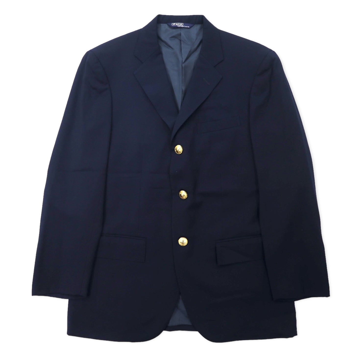 POLO BY RALPH LAUREN 3B Tailored Jacket Navy Blue 96-86-175 AB6