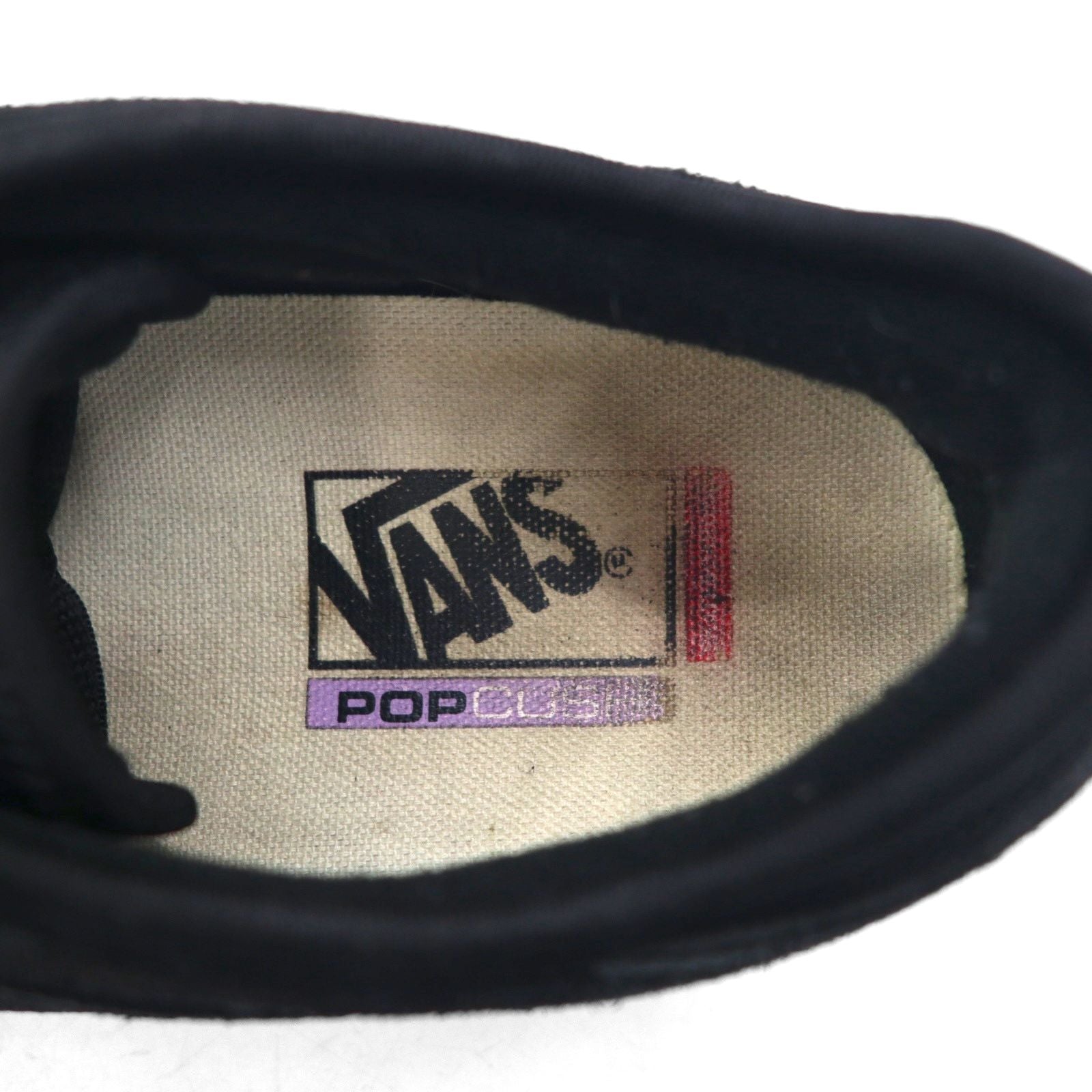 VANS SKATE ROWLEY low-top sneakers, size 26.5cm, suede with POPCUSH insole
