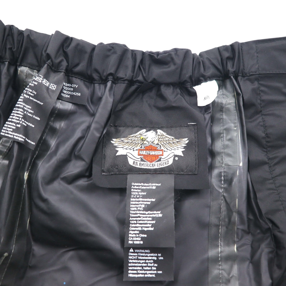 HARLEY DAVIDSON Rain Gaiters, Lug Sole Waterproof Gaiters, Shoe Covers