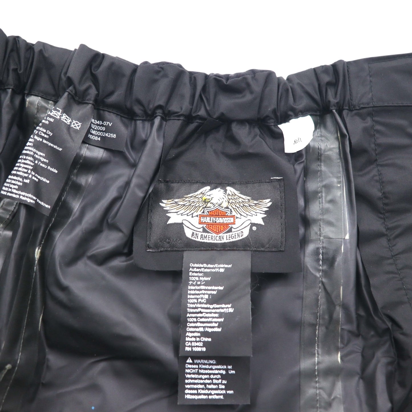 HARLEY DAVIDSON レインゲートル ラグソール 防水ゲイター シューズカバー