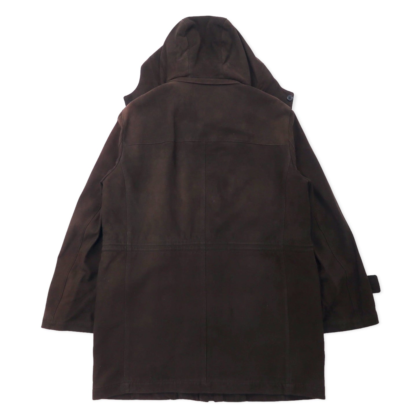 Aquascutum lamb leather COAT LL Brown Sheep Leather Nubuck Nubuck