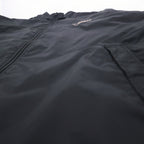 Bear USA 90s Stand Collar Nylon Jacket Jersey XL Black Logo Tape Sideline