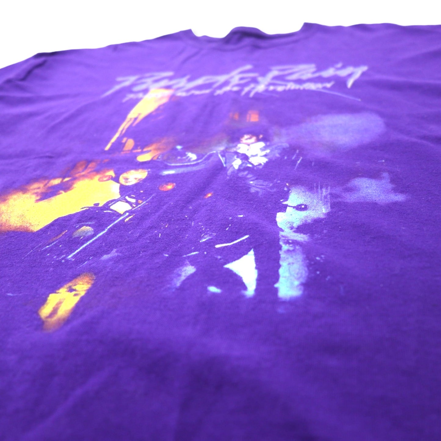 THE PRINCE ESTATE プリンス バンドTシャツ 2XL パープル コットン PURPLE RAIN ビッグサイズ