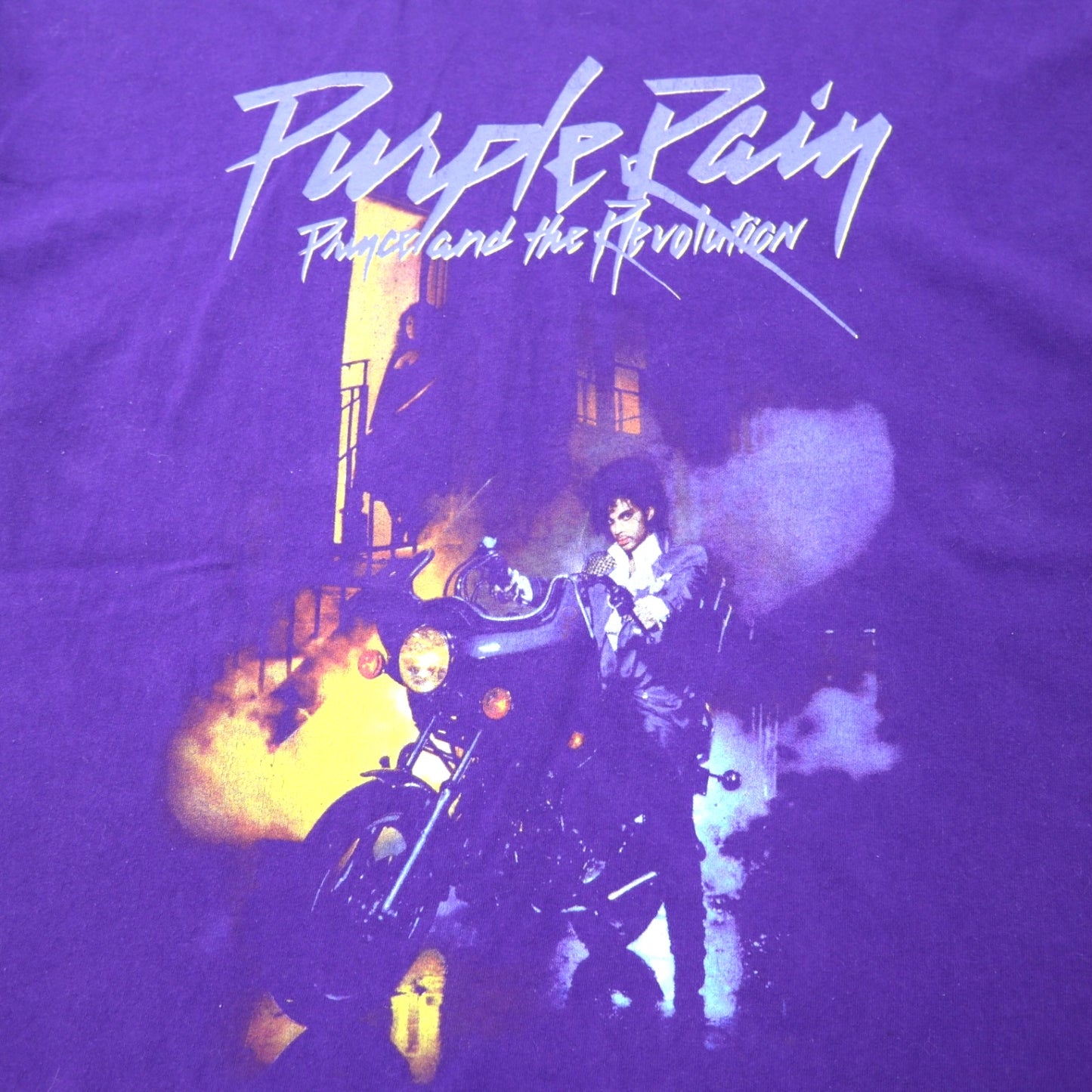 THE PRINCE ESTATE プリンス バンドTシャツ 2XL パープル コットン PURPLE RAIN ビッグサイズ