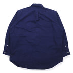 RALPH LAUREN 90s BLAKE Big Size Button Down Shirt XL Navy Small Pony Embroidery