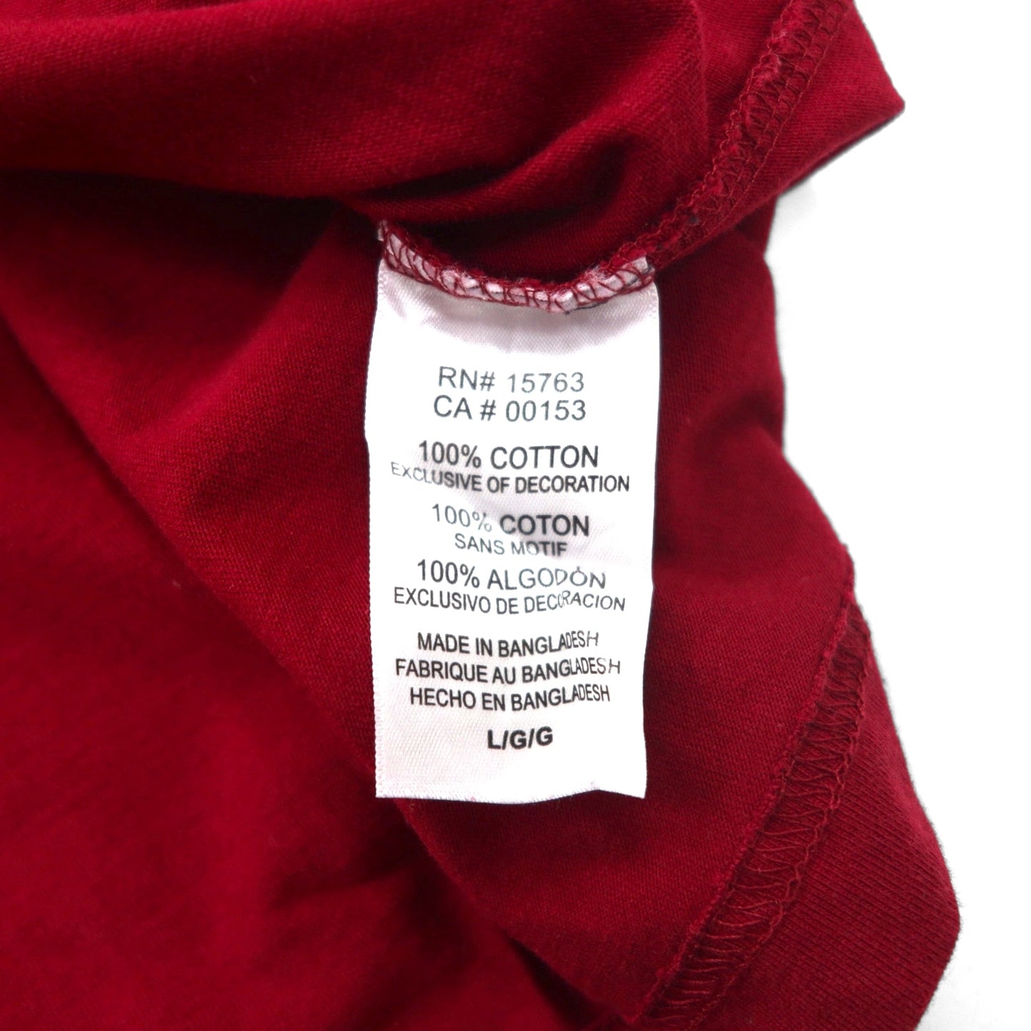 Champion カレッジ刺繍 Tシャツ XL ボルドー コットン WARHAWKS アーチロゴ