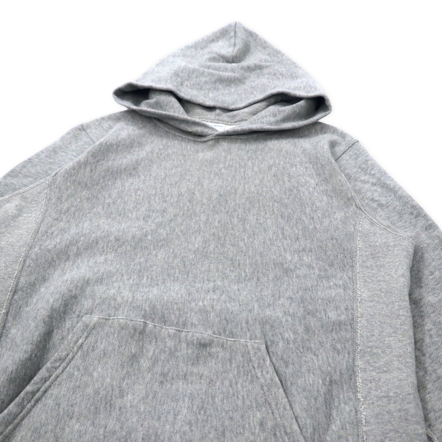 Champion リバースウィーブ スウェットパーカー M グレー コットン 10oz REVERSE WEAVE PULLOVER HOODED SWEATSHIRT C3-L101