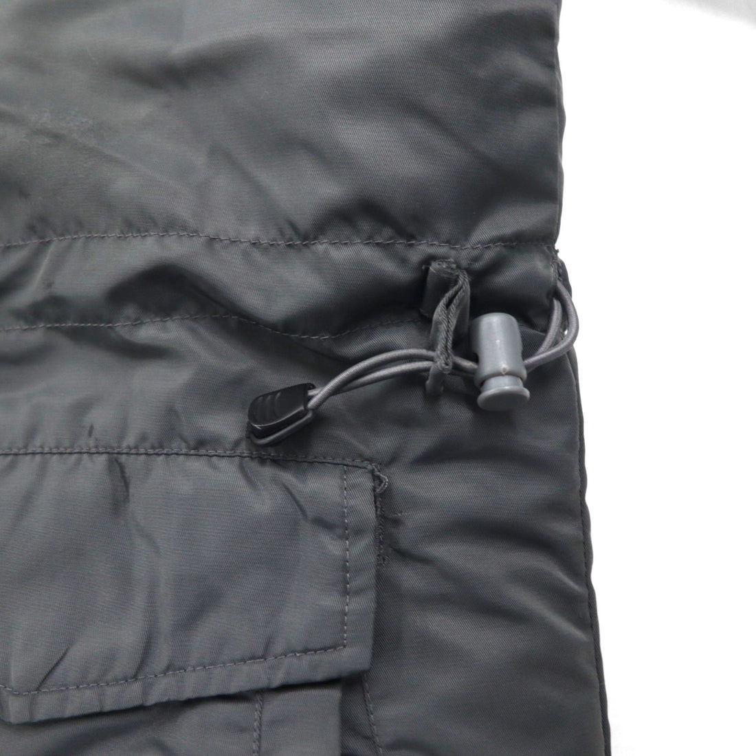STUSSY 90s Navy Tag N-3B Flight Jacket, Size M, Drawcord, Padded, Removable Fur