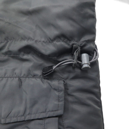 STUSSY 90s Navy Tag N-3B Flight Jacket, Size M, Drawcord, Padded, Removable Fur