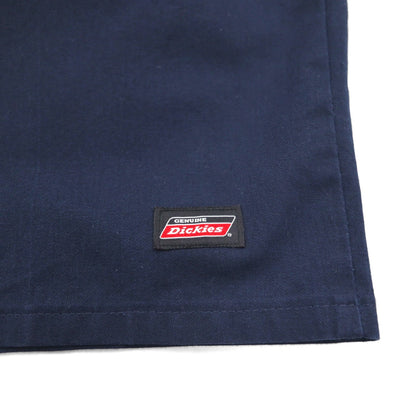 Dickies T/C Twill Short Work Pants, Size XL, Navy, Polyester and Cotton, GR360