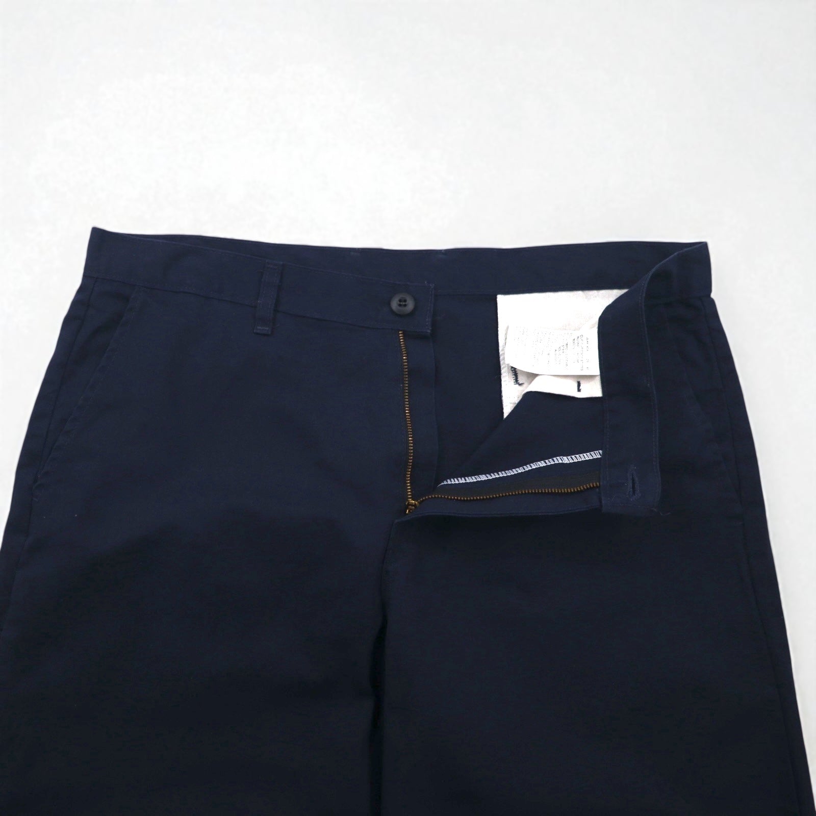 Dickies T/C Twill Short Work Pants, Size XL, Navy, Polyester and Cotton, GR360