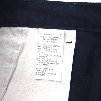 Dickies T/C Twill Short Work Pants, Size XL, Navy, Polyester and Cotton, GR360