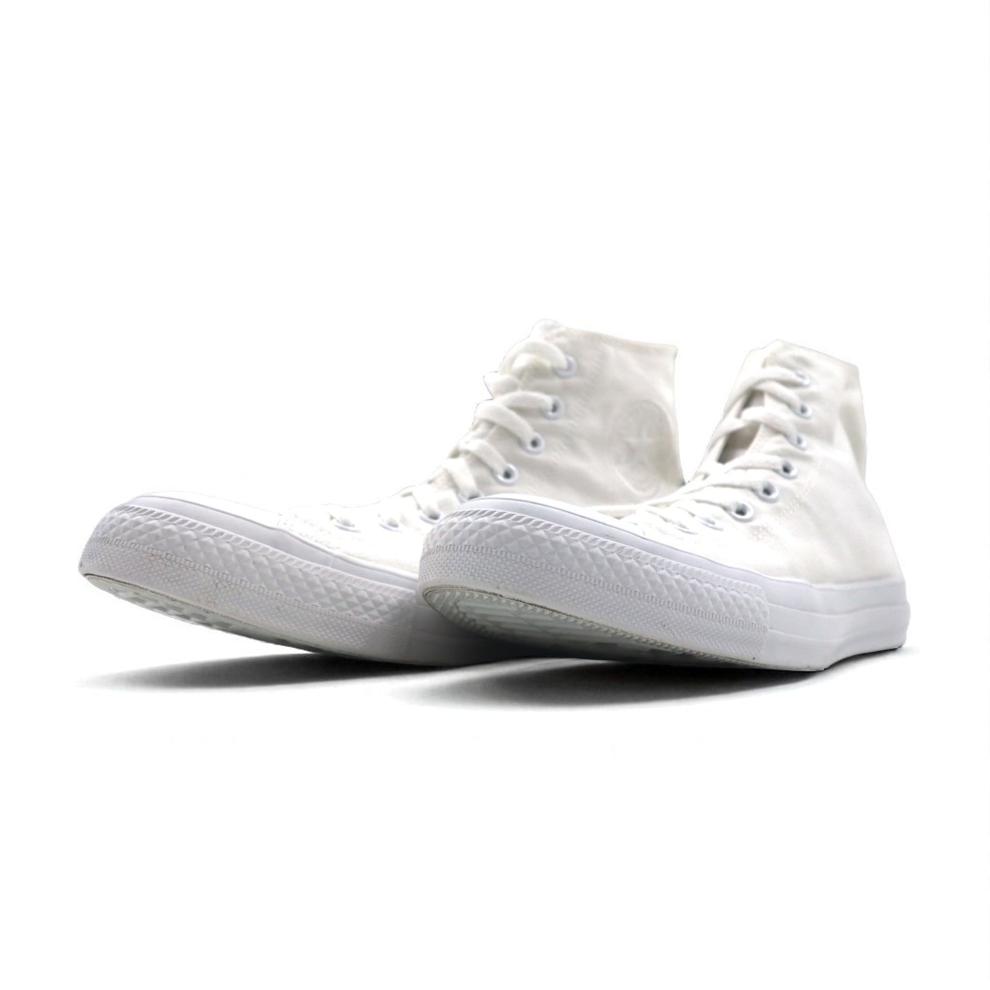 CONVERSE ALL STAR COLOR IN WHITE HI HIGH-TOP SNEAKERS, 27.5cm, CANVAS, 1701