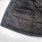 STUSSY 90s Navy Tag N-3B Flight Jacket, Size M, Drawcord, Padded, Removable Fur