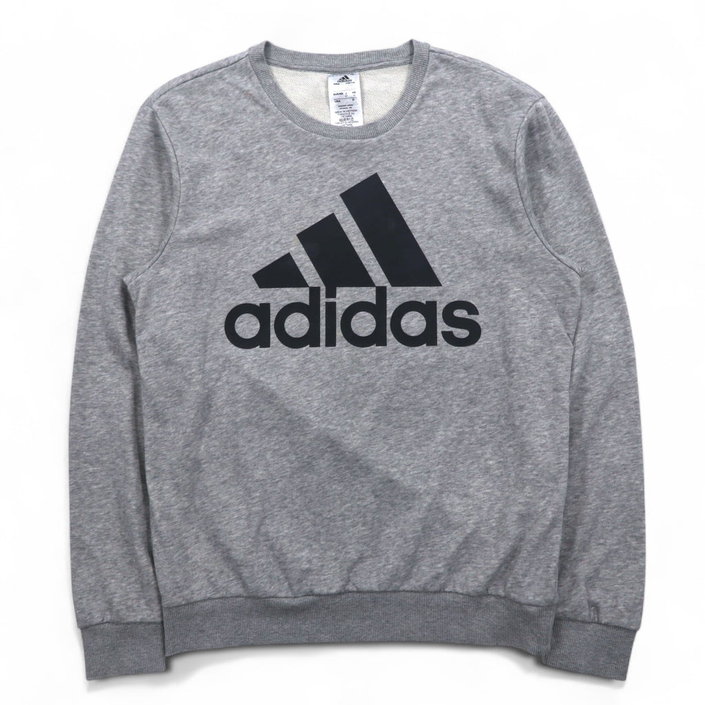 adidas Essentials Big Logo Sweatshirt M Grey Cotton GK9077