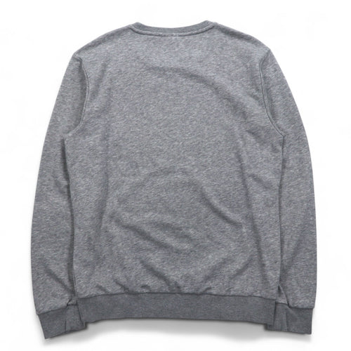 adidas エッセンシャルズ ビッグロゴ スウェット M グレー コットン GK9077