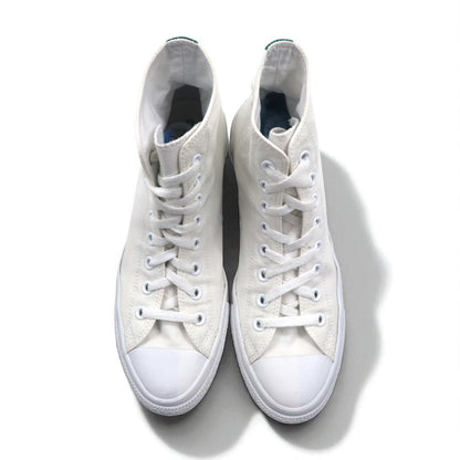 CONVERSE ALL STAR COLOR IN WHITE HI HIGH-TOP SNEAKERS, 27.5cm, CANVAS, 1701