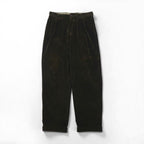 NAUTICA 90s 2-pleat Wide Corduroy Chino Work Pants, Size L, Brown, Wide Waist