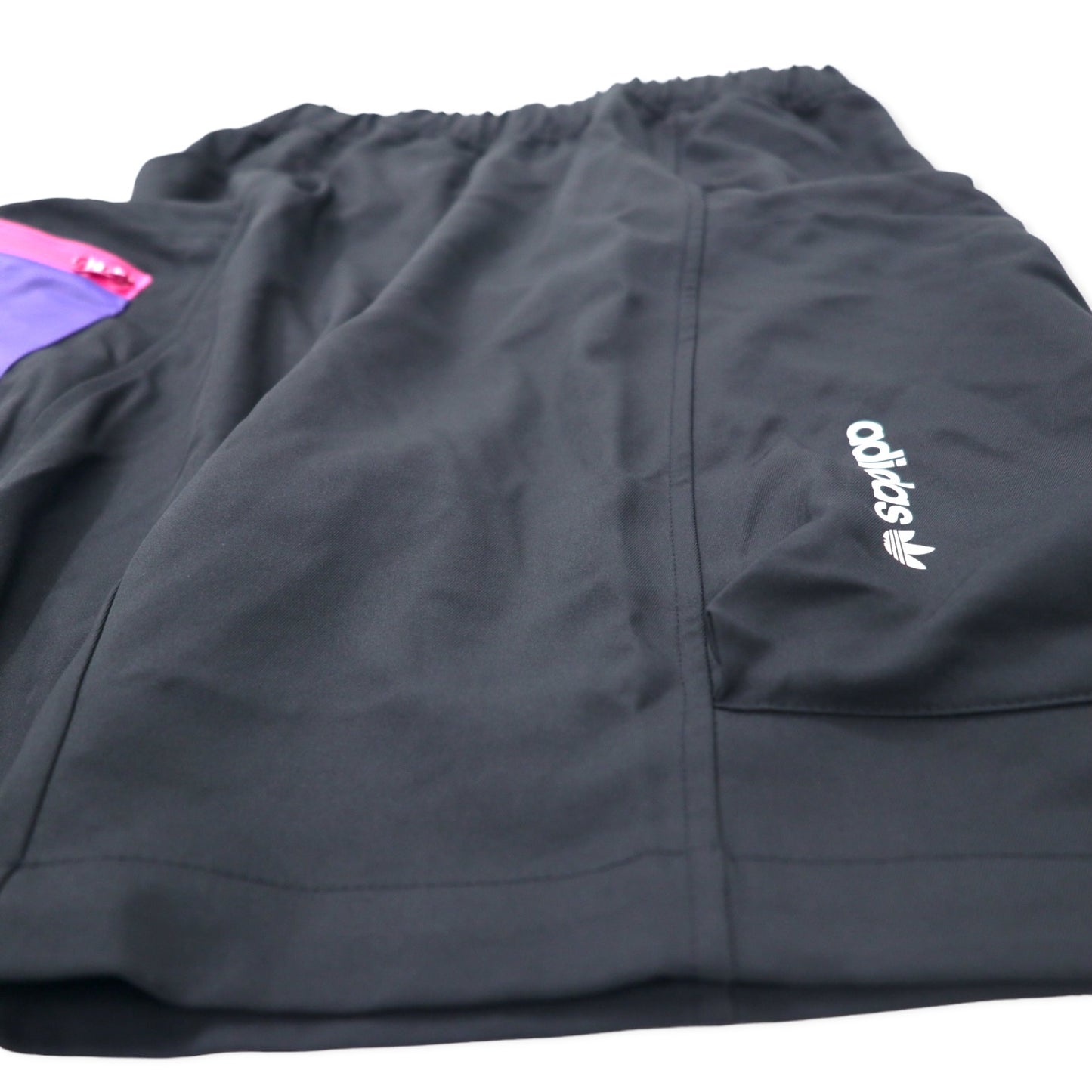 adidas originals アウトドア カーゴ ショーツ ハーフパンツ M ブラック ポリエステル トレフォイルロゴ G Outdoor Cargo Shorts Black HA4740