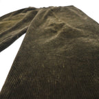 NAUTICA 90s 2-pleat Wide Corduroy Chino Work Pants, Size L, Brown, Wide Waist