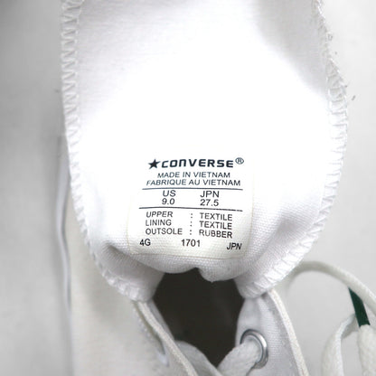 CONVERSE ALL STAR COLOR IN WHITE HI HIGH-TOP SNEAKERS, 27.5cm, CANVAS, 1701