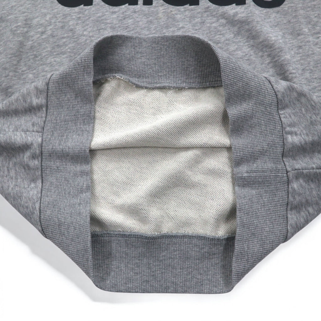 adidas Essentials Big Logo Sweatshirt M Grey Cotton GK9077