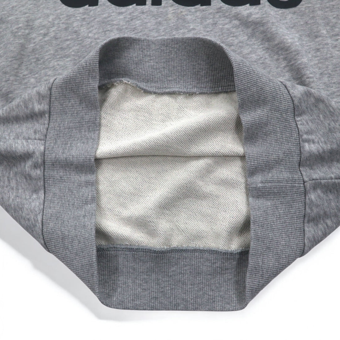 adidas Essentials Big Logo Sweatshirt M Grey Cotton GK9077