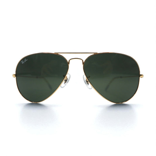 Ray-Ban アビエーター AVIATOR ティアドロップ サングラス ダブルブリッジ LARGE METAL RB3025 58-14 135 3N イタリア製