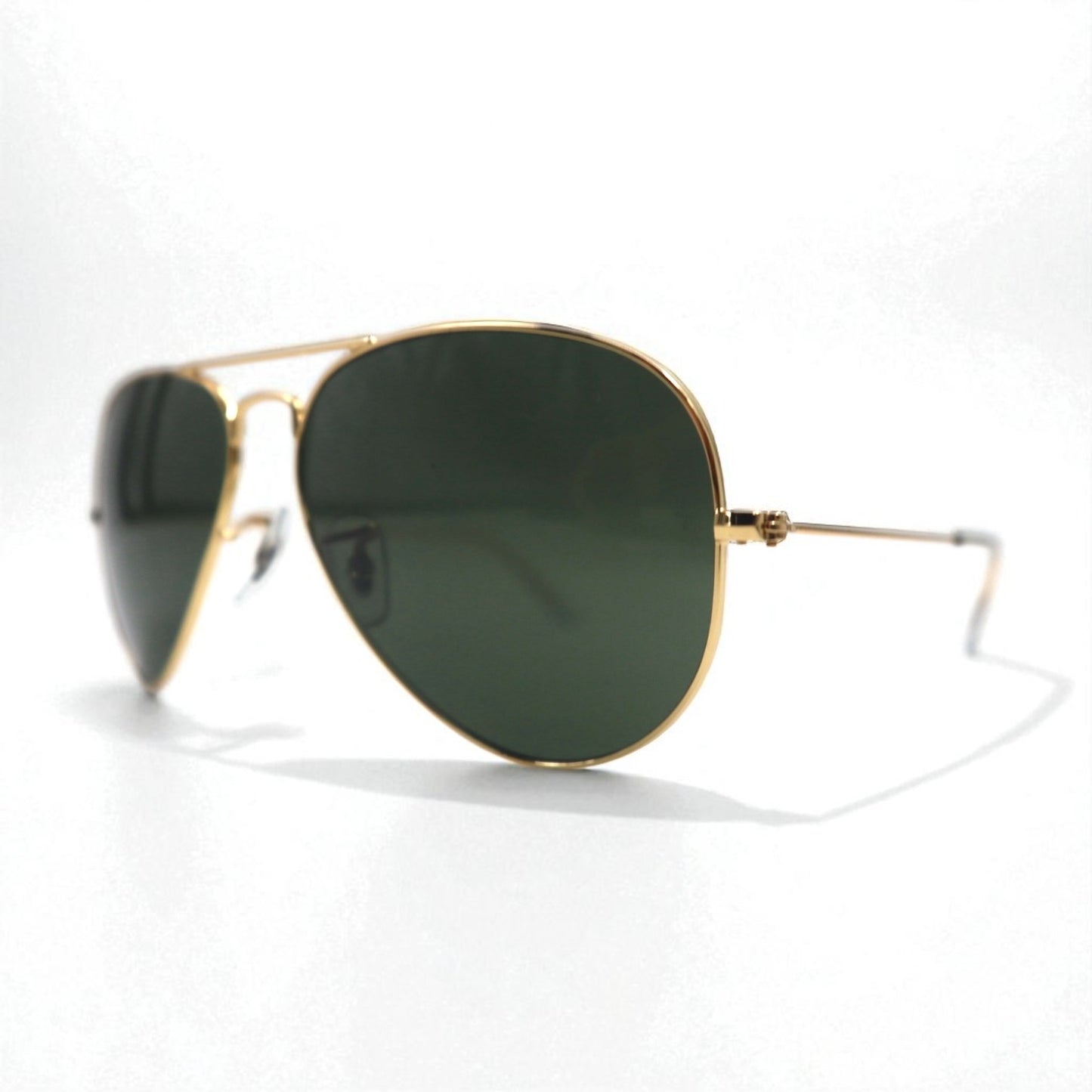 Ray-Ban アビエーター AVIATOR ティアドロップ サングラス ダブルブリッジ LARGE METAL RB3025 58-14 135 3N イタリア製