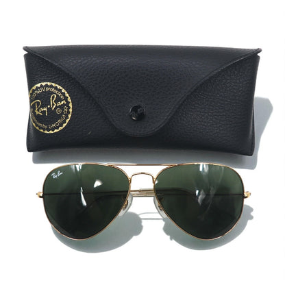 Ray-Ban アビエーター AVIATOR ティアドロップ サングラス ダブルブリッジ LARGE METAL RB3025 58-14 135 3N イタリア製
