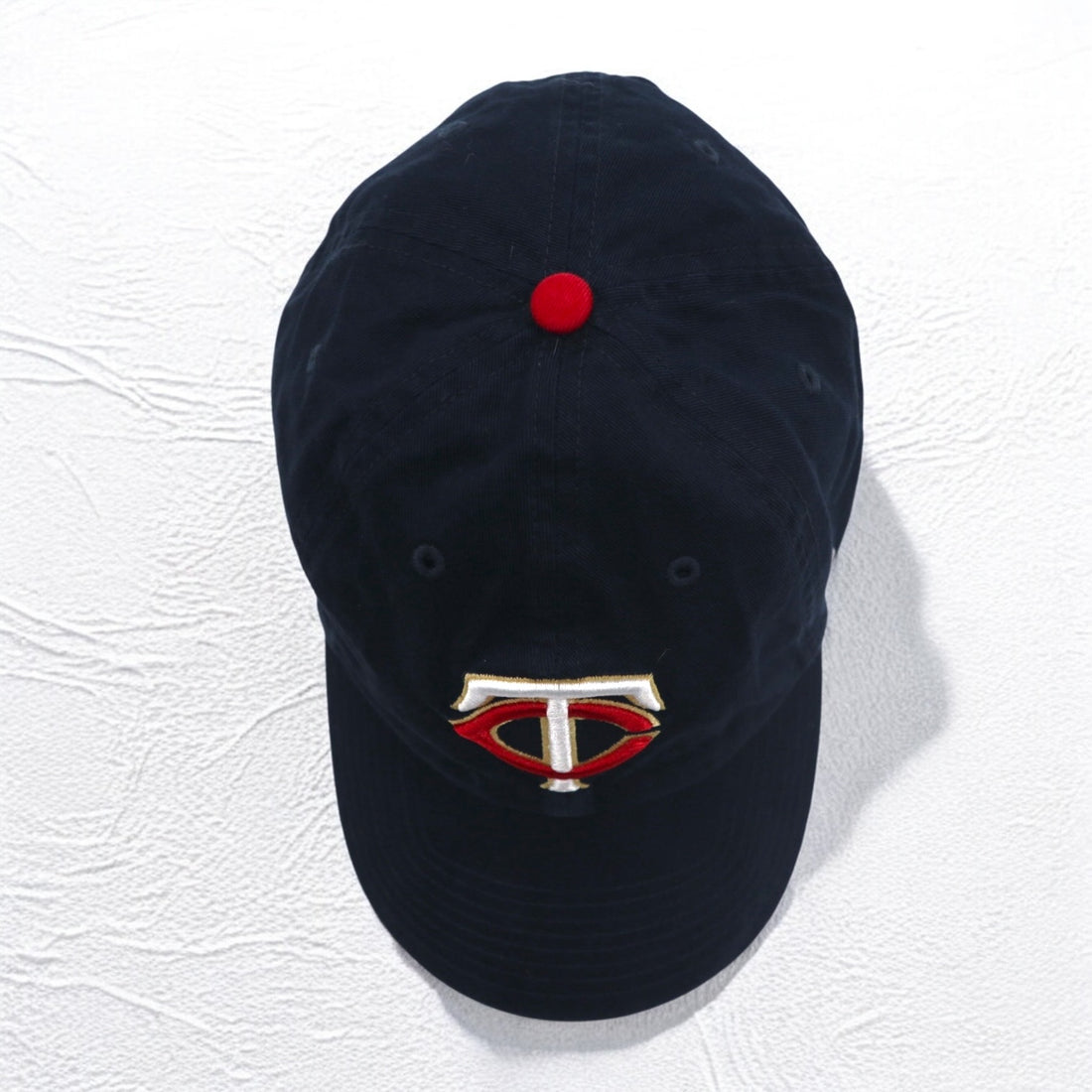 47BRAND ベースボールキャップ FREE ベルト ネイビー コットン MLB Minnesota Twins