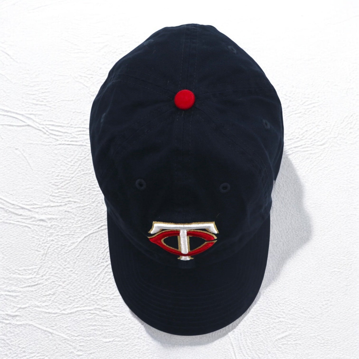 47BRAND ベースボールキャップ FREE ベルト ネイビー コットン MLB Minnesota Twins