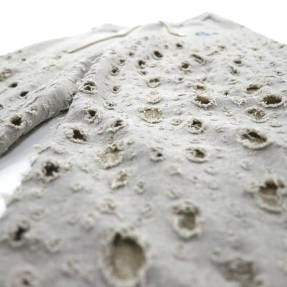 SUGARHILL Crushed Sweat Trousers, Size M, Gray, Distressed Finish, Made in Japan