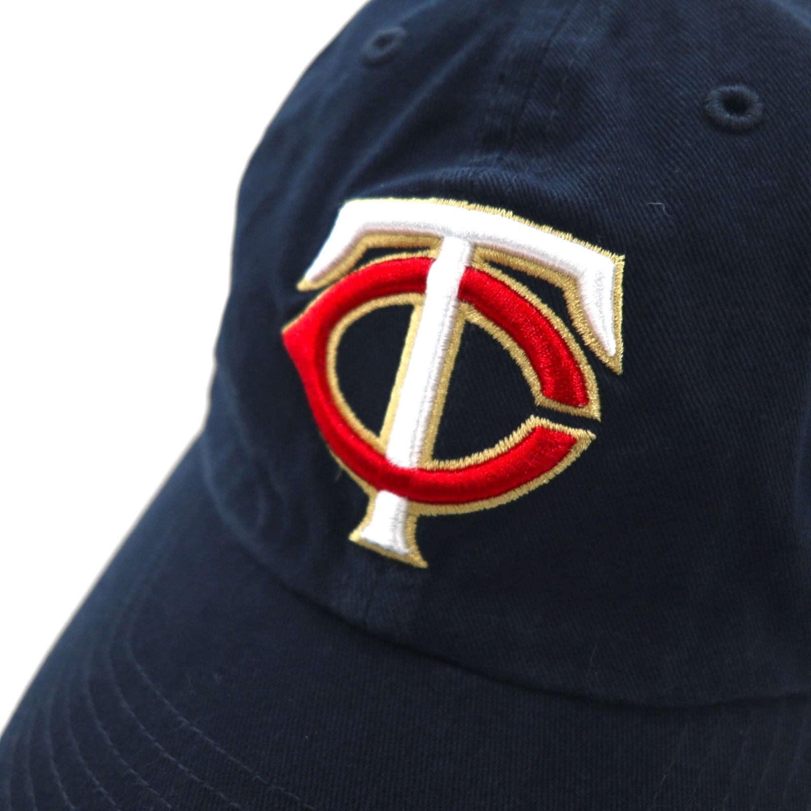 47BRAND ベースボールキャップ FREE ベルト ネイビー コットン MLB Minnesota Twins