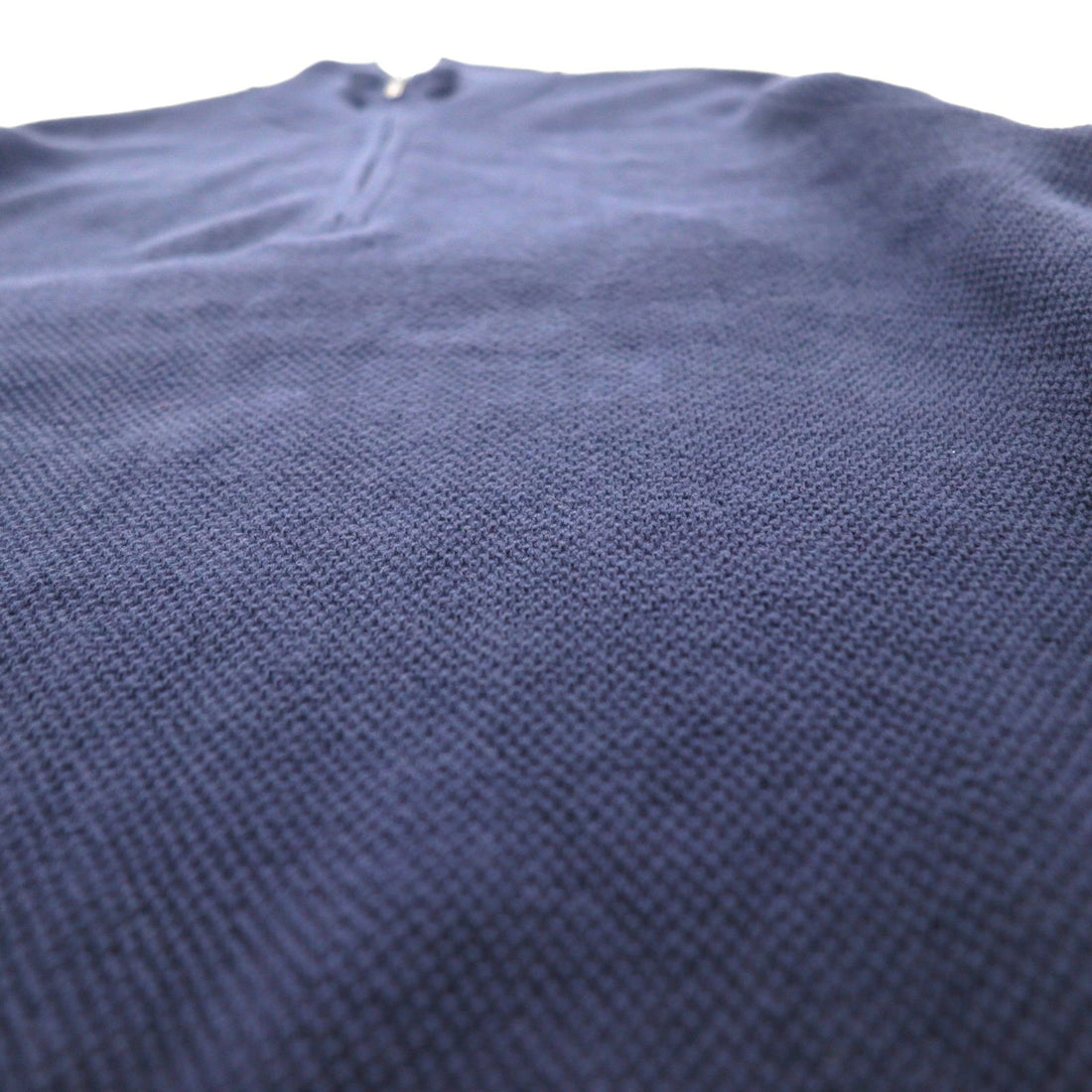 Brooks Brothers ハーフジップ ドライバーズニット セーター M ネイビー ハイネック
