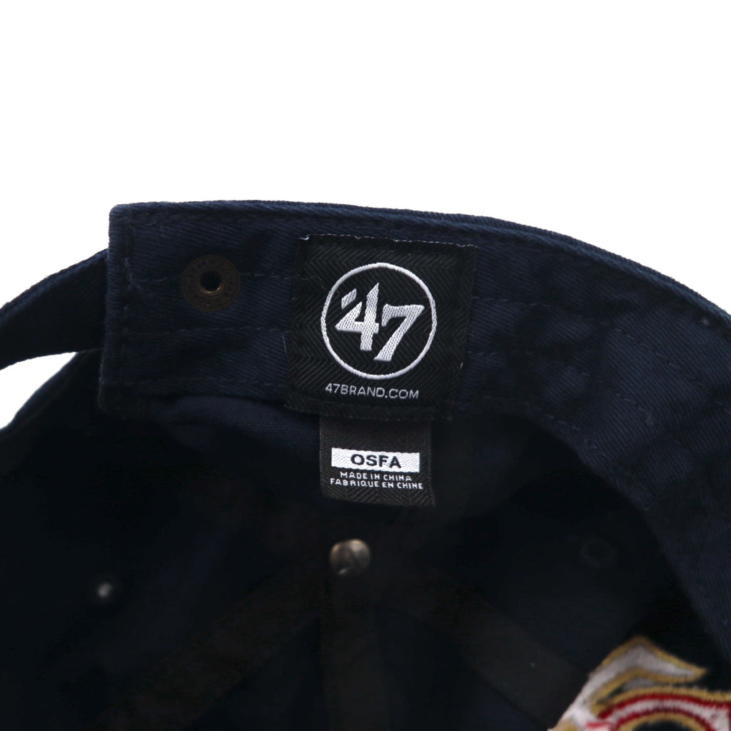 47BRAND ベースボールキャップ FREE ベルト ネイビー コットン MLB Minnesota Twins