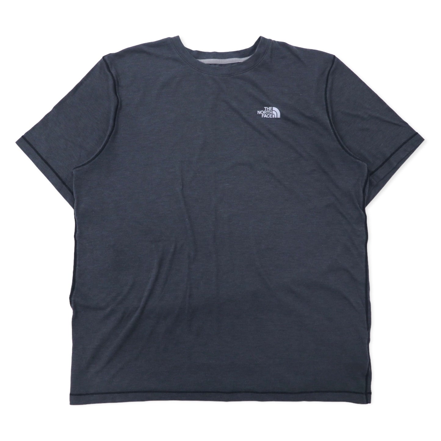 THE NORTH FACE フラッシュドライ クルー Tシャツ XL グレー ポリエステル FLASHDRY US規格