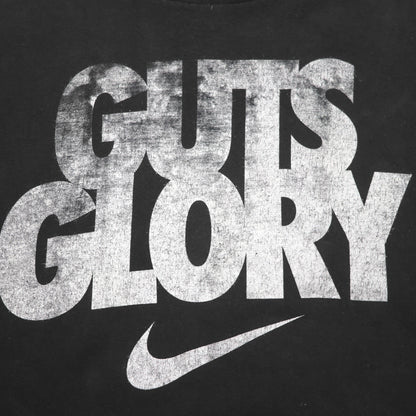 NIKE ルーズフィット Tシャツ 2XL ブラック LOOSE FIT スウォッシュ GUTS GLORY メキシコ製