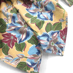 Rayn Spooner 90s Bikini Tag Aloha Shirt, Size L, Blue, Cotton, Floral Print