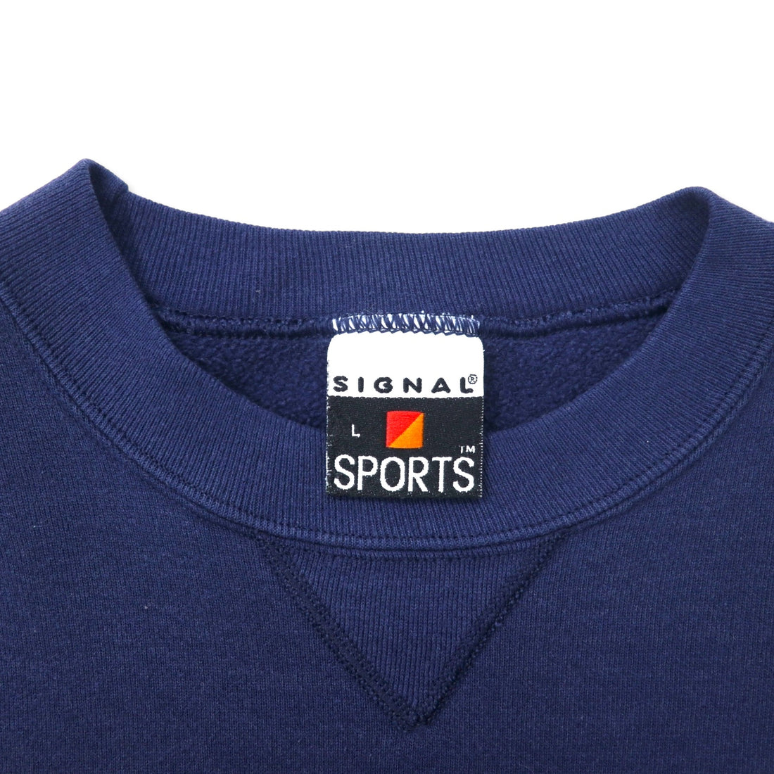 SIGNAL SPORTS USA Made 90s NFL Print Sweatshirt L Navy Cotton DALLAS COWBOYS 1992