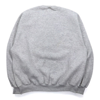 JERZEES USA製 90年代 SUPER SWEATS カレッジ フットボール プリント スウェット XL グレー コットン 裏起毛 NCAA Ohio State Buckeyes football