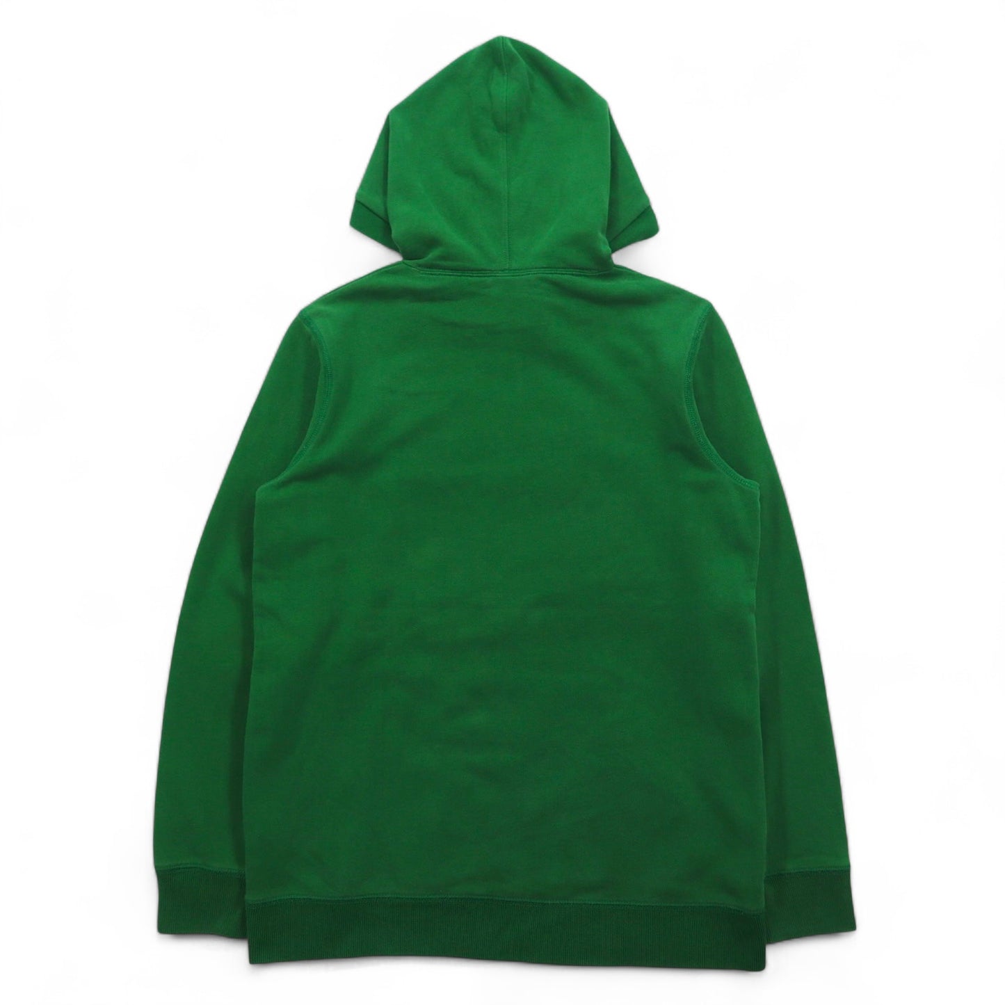 NAPAPIJRI プルオーバー パーカー M グリーン コットン 裏起毛 フロントポケット