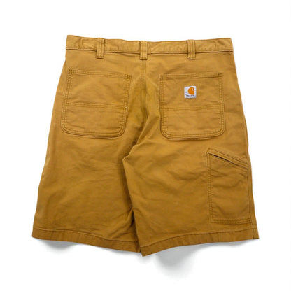 Carhartt Rugged Flex Rigby Work Shorts, Relaxed Fit Duck Fabric, Size L, Beige, 102514