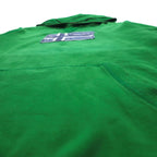 NAPAPIJRI Pullover Hoodie, Medium, Green, Cotton, Fleece Lining, Front Pocket